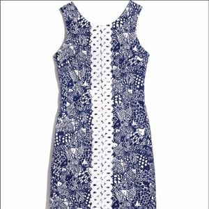 Navy and White Lilly Pulitzer shift dress